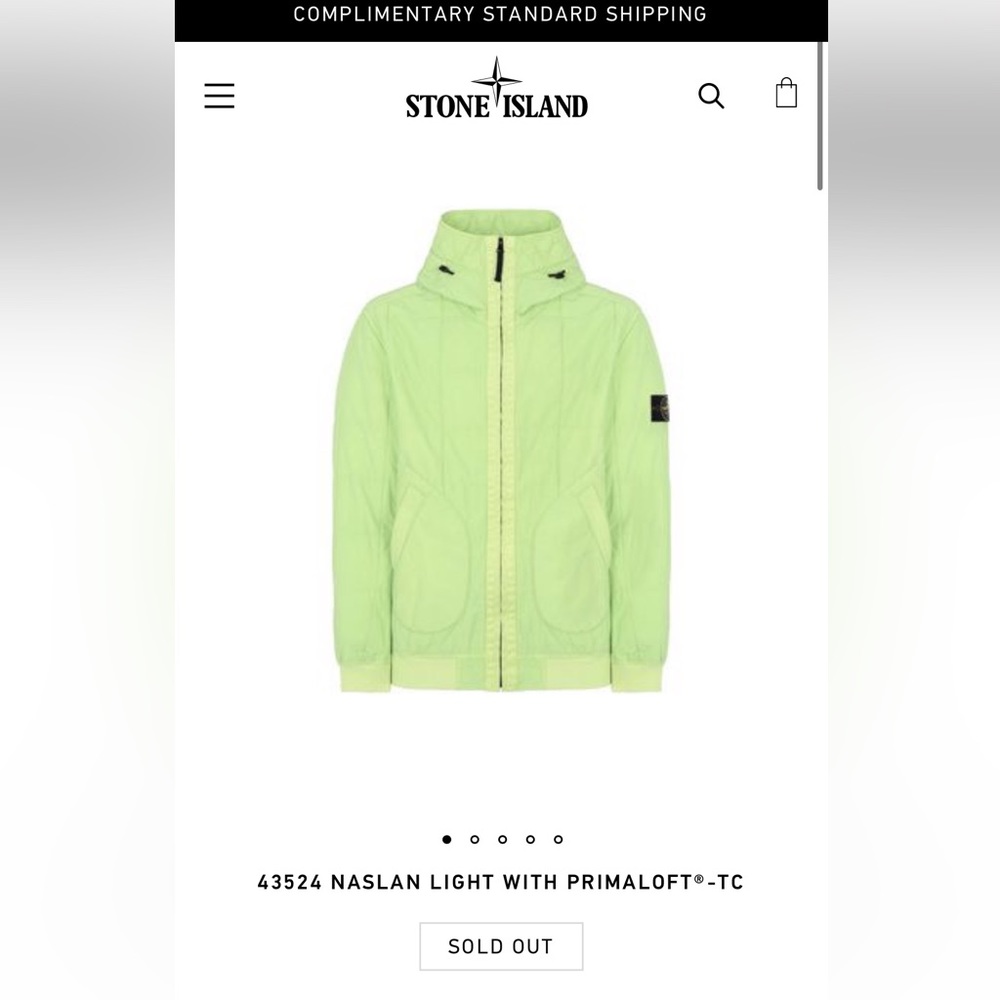 Stone Island PrimaLoft Jacket - Picture 2 of 5
